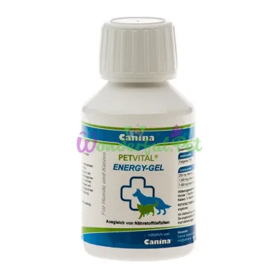 Препарат для котів і собак Canina PETVITAL Energy-Gel для швидкого відновлення організму гель 100 мл