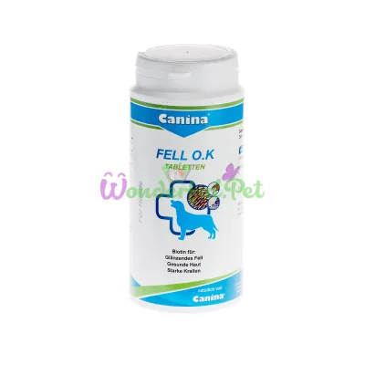 Витамины для собак CANINA FELL O.K. 125 табл