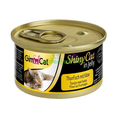 GimCat Shiny Cat 70 g Wet Food Tuna & Cheese