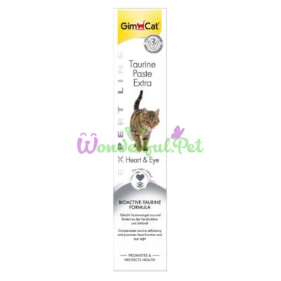 Лакомство для кошек GimCat Expert Line, Taurine Paste 50 г (для глаз и сердца)