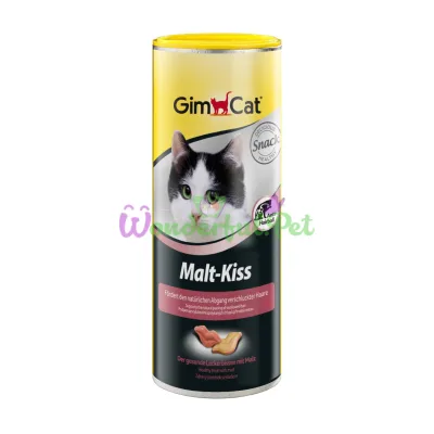 Витамины GimCat Поцелуйчики Мальт-кис 450 г 600 шт