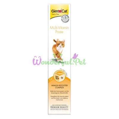 GimCat Multi-Vitamin Paste 100 g treat for cats
