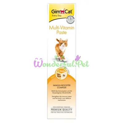 Лакомство для кошек GimCat Multi-Vitamin Paste 200 г (мультивитамин)