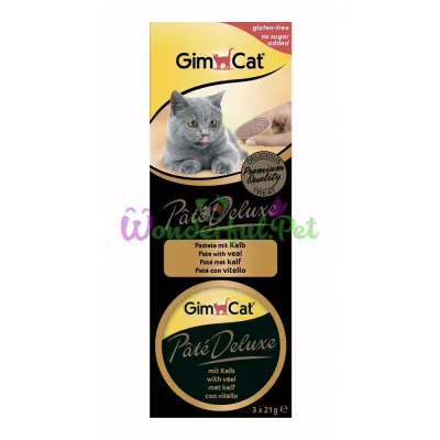 Pate Deluxe k 3х21g телятина