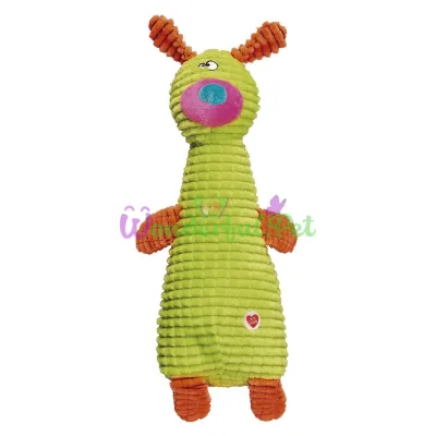 Игрушка GimDog Зверушки FLUO FRIENDS, д/соб, 24,8 см, салатовый