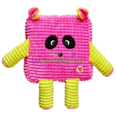 Игрушка GimDog Мордочки CUDDLY CUBES, д/соб, 30 см, розовый