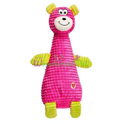 Игрушка GimDog Зверушки FLUO FRIENDS, д/соб, 24,8 см, розовый