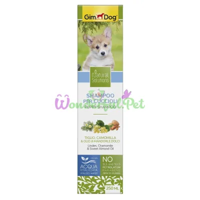 Шампунь Natural Solutions, для щенков, 250 ml, GimDog