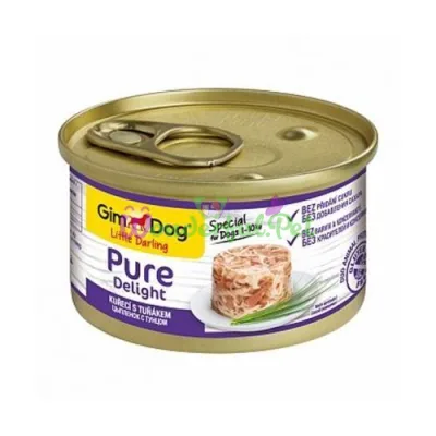Влажный корм GimDog LD Pure Delight 85 г курица тунец