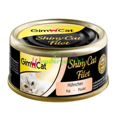 Влажный корм GimCat Shiny Cat Filet 70 г курица