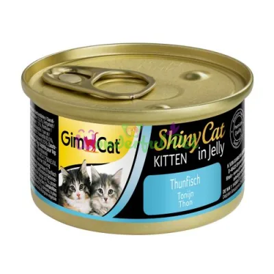 Влажный корм GimCat Shiny Kitten Tuna jelly 70 г