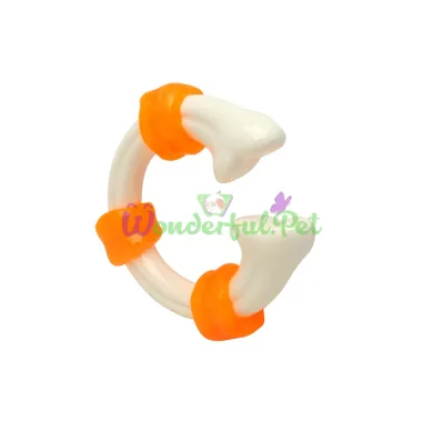 GimDog Interactive Chicken-Flavored Bone Toy 14 cm