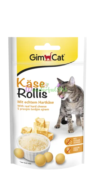 Сирні кульки GimCat Kase Rollis 40 г 80 шт