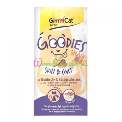 Таблетки GOODIES SKIN COAT 40g д/кожи и шерсти ,д/котов
