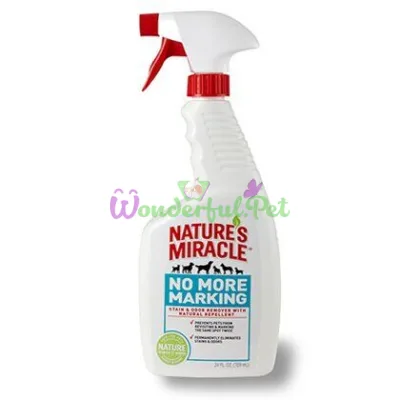 Спрей Nature's Miracle Stain Odor Remover No More Marking для удаления пятен и запахов от собак, и против повторных меток 709 мл