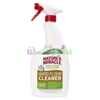Спрей-устранитель Nature's Miracle Stain Odor Remover Hard Floor Cleaner для удаления пятен и запахов на полах 709 мл - 680402