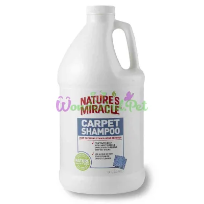 Устранитель Nature's Miracle Stain Odor Remover Carpet Shampoo для удаления пятен и запахов на коврах 1,89 л