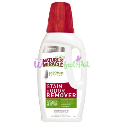 Устранитель Nature's Miracle Stain Odor Remover для удаления пятен и запахов от кошек 946 мл