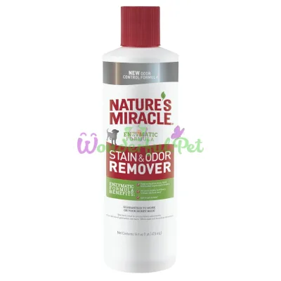 Устранитель Nature's Miracle Stain Odor Remover для удаления пятен и запахов от собак 473 мл