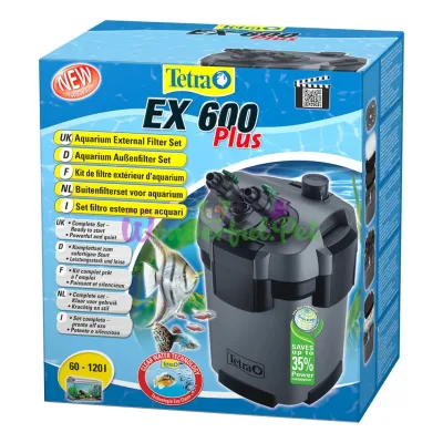 Внешний фильтр Tetra EX 600 Plus для аквариума 60-120 л