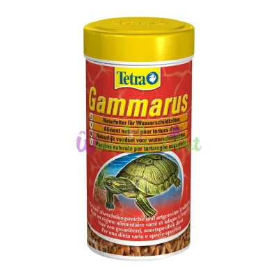 Натуральный корм для водоплавающих черепах Tetra Gammarus сушеный гаммарус 250 мл