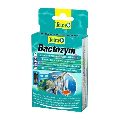 Tetra Bactozym 10 капсул — бактерії для акваріума