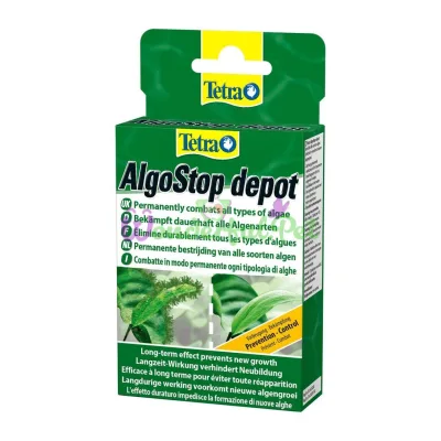 Tetra лек./уд. ALGOSTOP depot 12 табл. против водорослей длительного действия