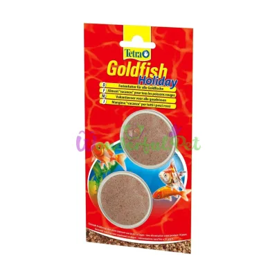 Сухой корм для аквариумных золотых рыб Tetra Goldfish Holiday 24 г / 2 шт. (на период длительного отсутствия)
