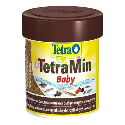 Tetra TetraMin Baby Dry Food for Aquarium Fish 66 ml (for young fish)
