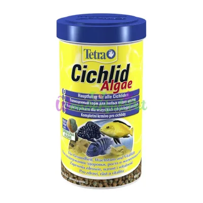 Сухой корм для аквариумных рыб Tetra в гранулах Cichlid Algae 500 мл (для всех цихлид)