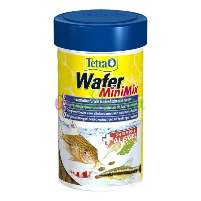 Tetra корм д/риб Wafer Mini Mix 100 мл д/донних риб