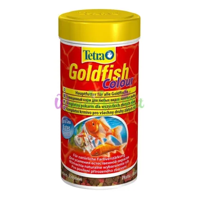 Сухой корм для аквариумных рыб Tetra в хлопьях Goldfish Colour 250 мл (для золотых рыбок)