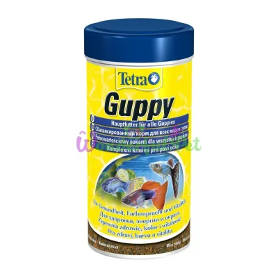 Сухой корм для аквариумных рыб Tetra в хлопьях Guppy 100 мл (для гуппи)