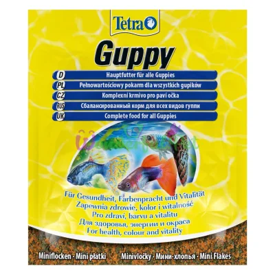 Tetra корм д/рыб. Guppy 12гр д/гуппи