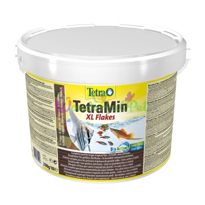 Tetra TetraMin XL Flakes Dry Aquarium Fish Food 10 L (for all aquarium fish)