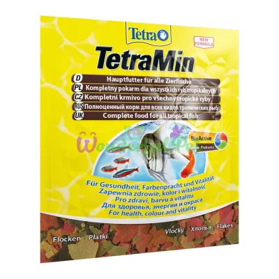 Tetra корм д/рыб. MIN 12г хлопья основной корм