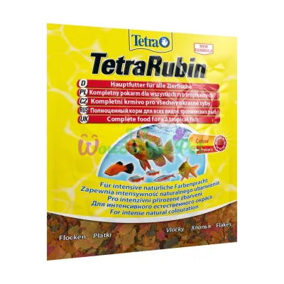 Tetra Rubin Flakes 12 g for Fish Colour Enhancement