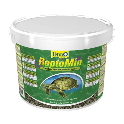 Сухой корм для водоплавающих черепах Tetra в палочках ReptoMin 10 л