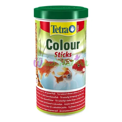 Сухой корм для прудовых рыб Tetra в палочках Colour Sticks 1 л (для всех прудовых рыб)