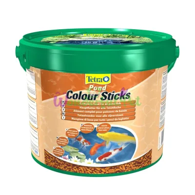 Сухой корм для прудовых рыб Tetra в палочках Colour Sticks 10 л (для всех прудовых рыб)