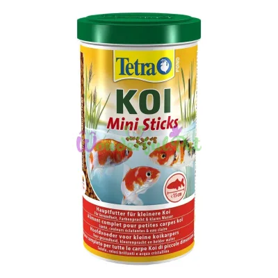 Сухой корм для прудовых рыб Tetra в палочках KOI Mini Sticks 1 л (для карпов кои)