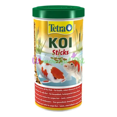 Сухой корм для прудовых рыб Tetra в палочках KOI Sticks 1 л (для карпов кои)