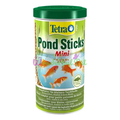 Сухой корм для прудовых рыб Tetra в палочках Pond Sticks Mini 1 л (для всех прудовых рыб)