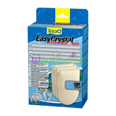 Фильтрующий картридж Tetra Filter Pack 600 C с активированным углем 3 шт. (для внутреннего фильтра Tetra Easy Crystal 600)