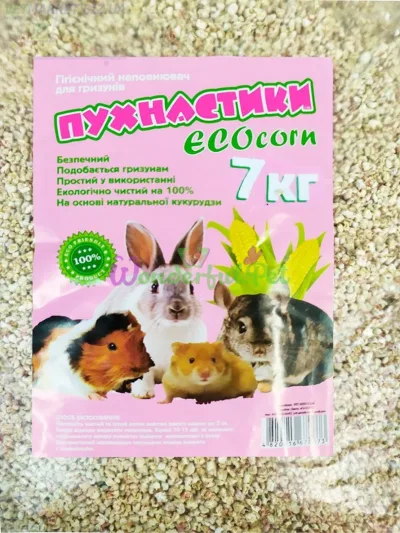 Pukhnastyky ECOcorn Corn Bedding 7 kg