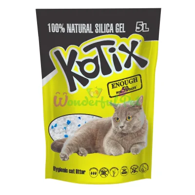 Наповнювач для котячого туалету KOTIX 5 л