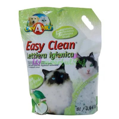 Силикагелевый наполнитель Easy Clean Apple 8 л
