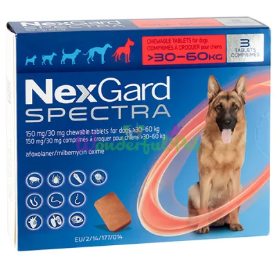 NexGard Spectra 30-60 kg Pack