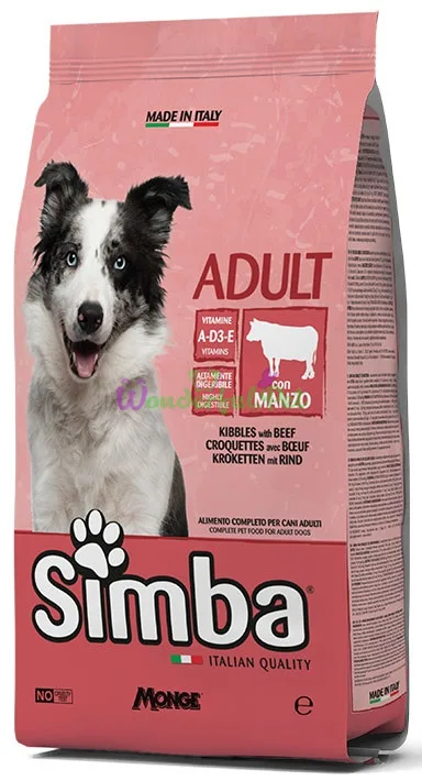 Сухий корм SIMBA DOG Beef 20 кг