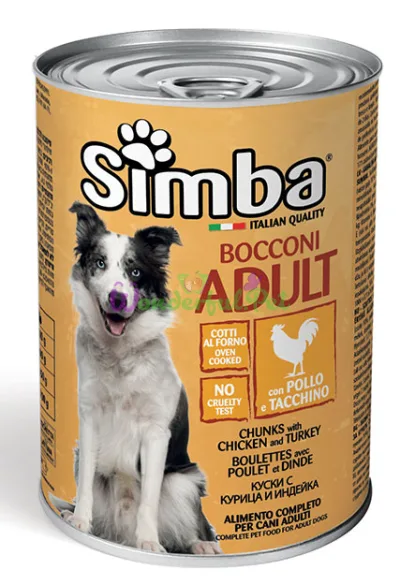 Вологий корм SIMBA DOG WET Chicken Turkey 415 г